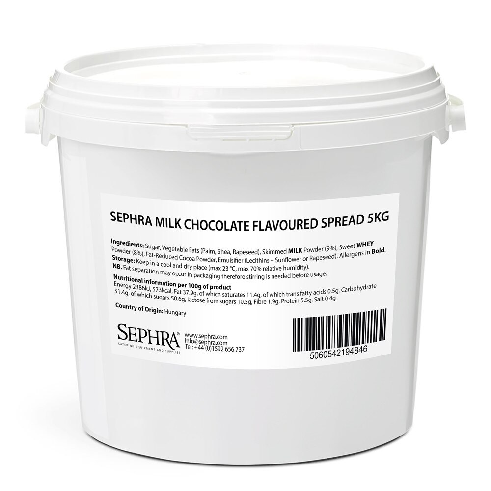 Sephra Milk Chocolate Spread 5kg